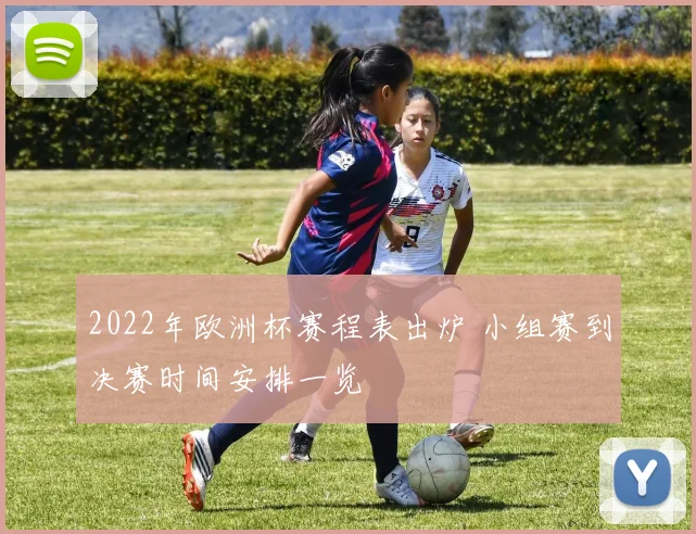 2022年欧洲杯赛程表出炉 小组赛到决赛时间安排一览